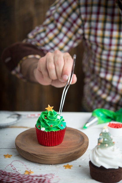 Cupcakes per Natale