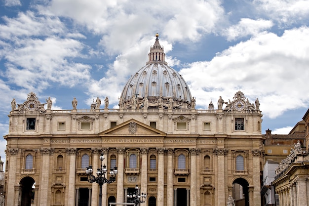 Cupola di San Pietro (Basilica di San Pietro), Vaticano, Roma, Italy