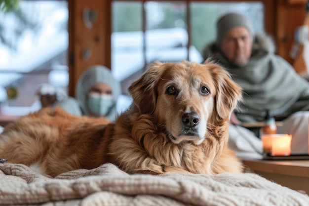 Cura a casa per un cane in convalescenza