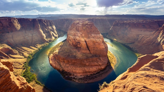 Curvatura a ferro di cavallo nella pagina Arizona