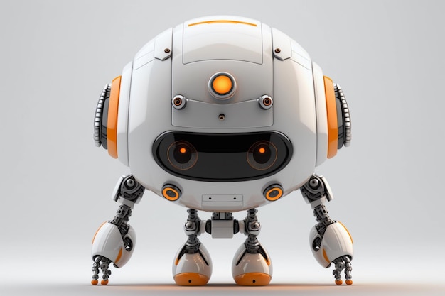 Cute Robot Ai generativo