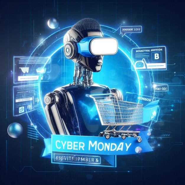 Cyber Monday Immagini di sfondo Cyber Monday post Cyber Monday Banner Cyber Monday vendita