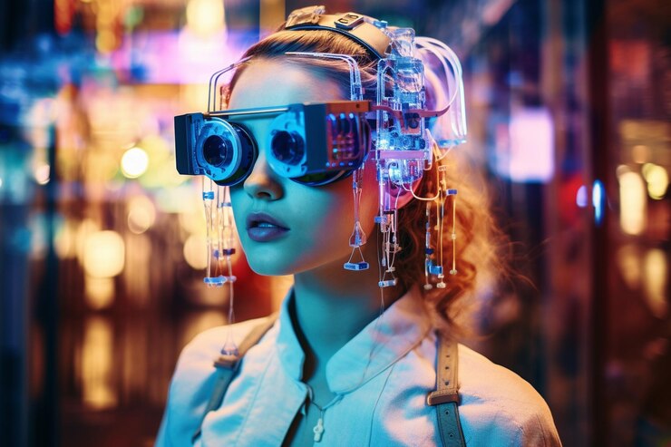 Cybernetic Dreams of Tomorrow Cyberpunk photo