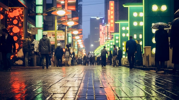 Cyberpunk Tokyo: uno sguardo al futuro dell'intelligenza artificiale generativa delle strade cittadine