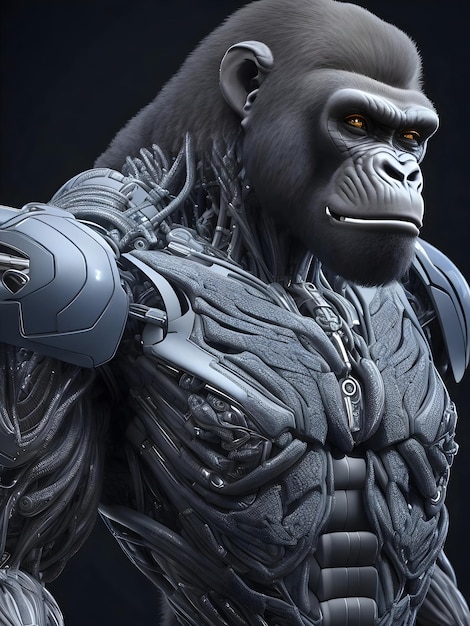 cyborg gorilla