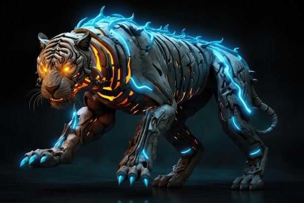 cyborg tigre