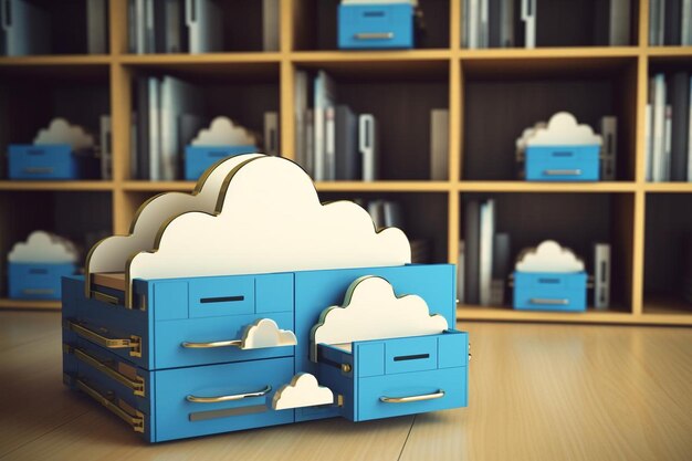 d cloud per l'archiviazione dei dati