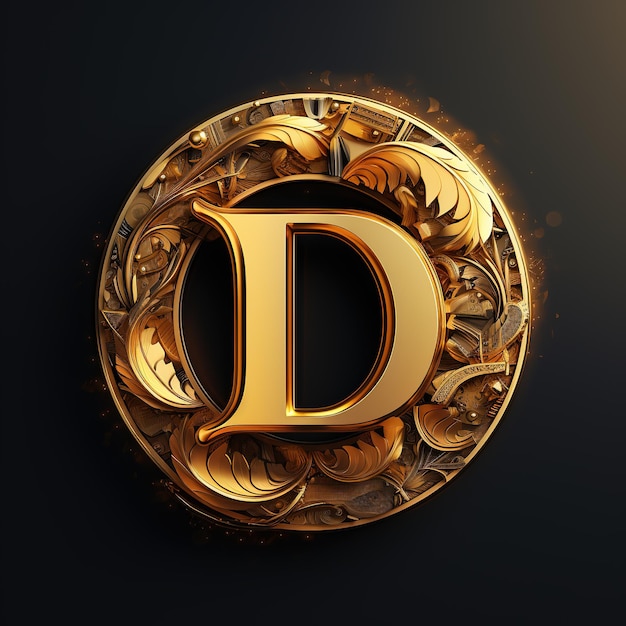 D Letter Design L etter Logo