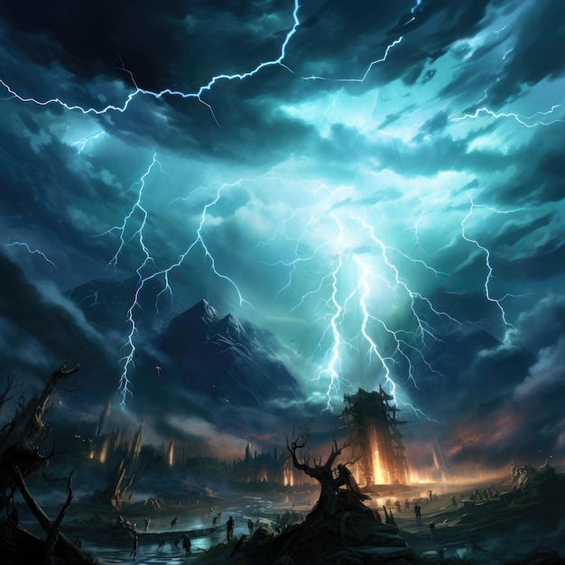 Dal mito alla realtà Svelando i segreti della leggendaria tempesta di fulmini