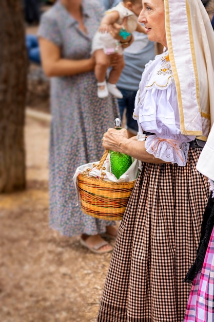 Danza folcloristica Costumi tradizionali spagnoli