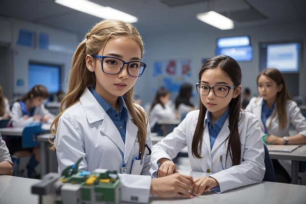 Dare potere alle ragazze innovatrici di domani nelle lezioni di scienze futuristiche