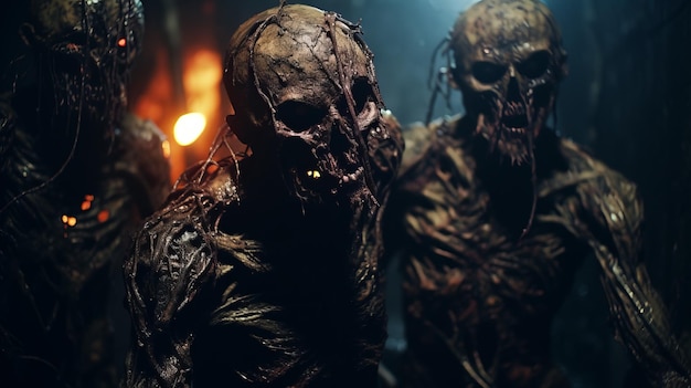 Dark Amber Unreal Engine 5 Immagine di Cryptidcore Zombies