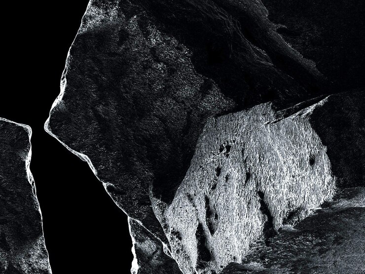Dark background with rock texture