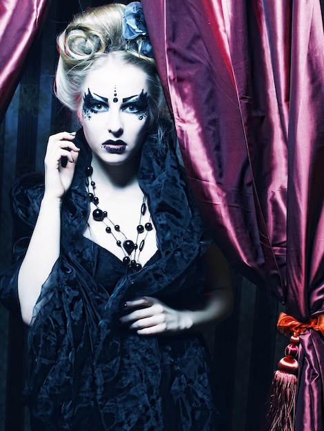 Dark Beautiful Gothic Princess