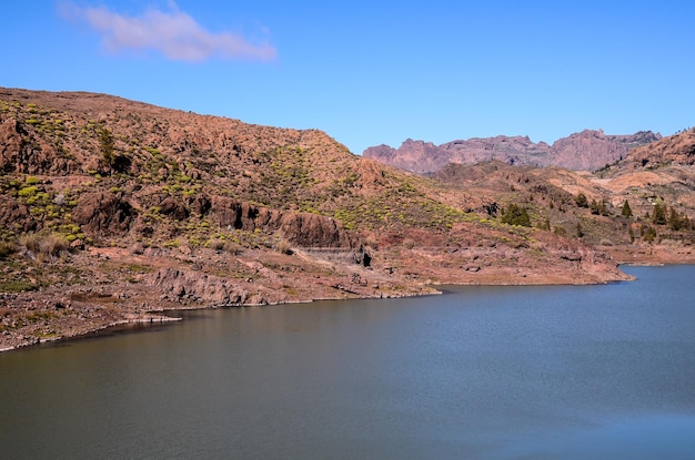 Dark Water Lake a Gran Canaria Isole Canarie Spagna