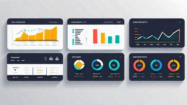 Dashboard di analisi dei dati con metriche in tempo reale