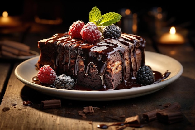 Decadent Chocolate Brownie Delight