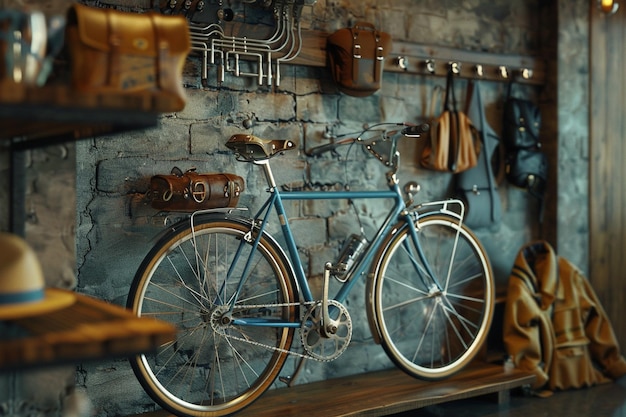 Decorazione di biciclette e attrezzature per biciclette d'epoca