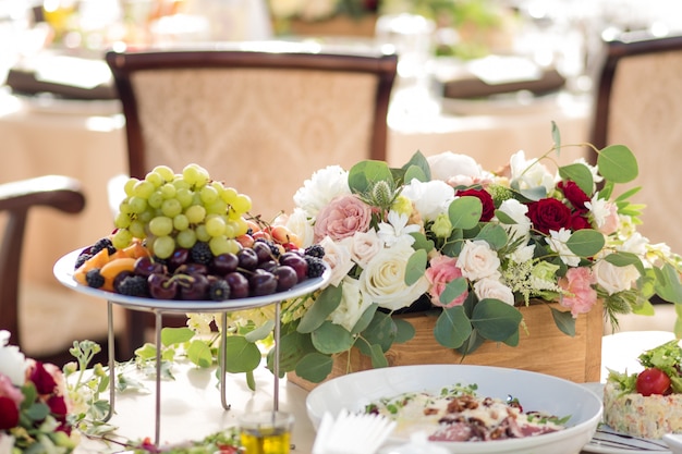 Decorazione di un matrimonio