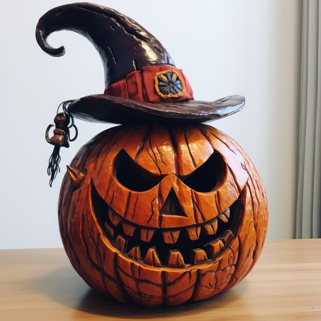 Decorazione di zucca di Halloween