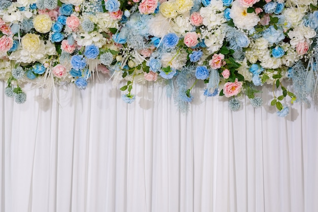 Decorazione floreale per matrimoni