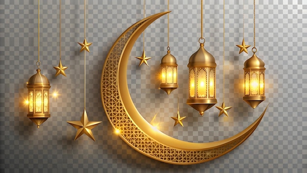 decorazione lussuosa ed elegante per il Ramadan Kareem