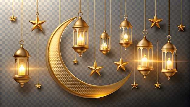 decorazione lussuosa ed elegante per il Ramadan Kareem
