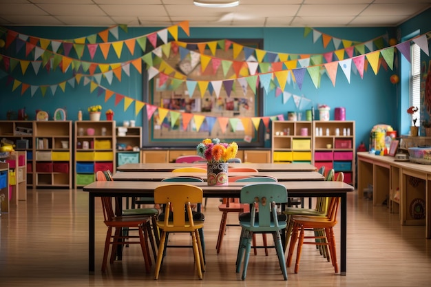 decorazione per decorare idee ispiratrici in classe