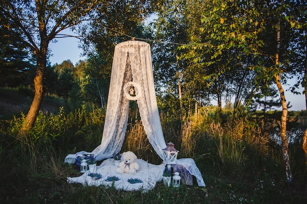 Decorazioni di nozze Picnic romantico in natura