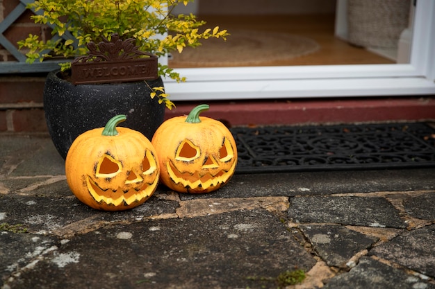 Decorazioni spaventose per la casa di Halloween