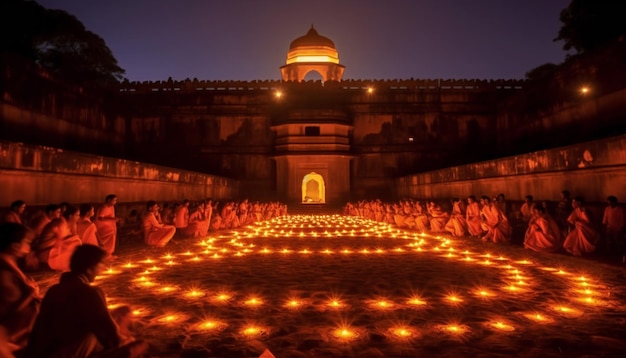 Deepotsav a Shaniwar Wada Pune Maharashtra India