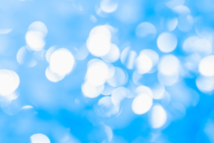 Photo defocused image of blue sky