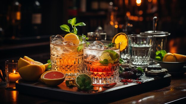 Degustazione e mixologia dei cocktail