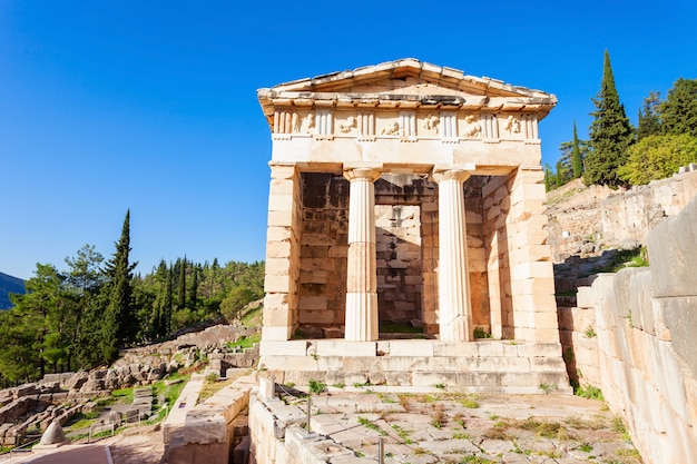 Delfi antico santuario, Grecia