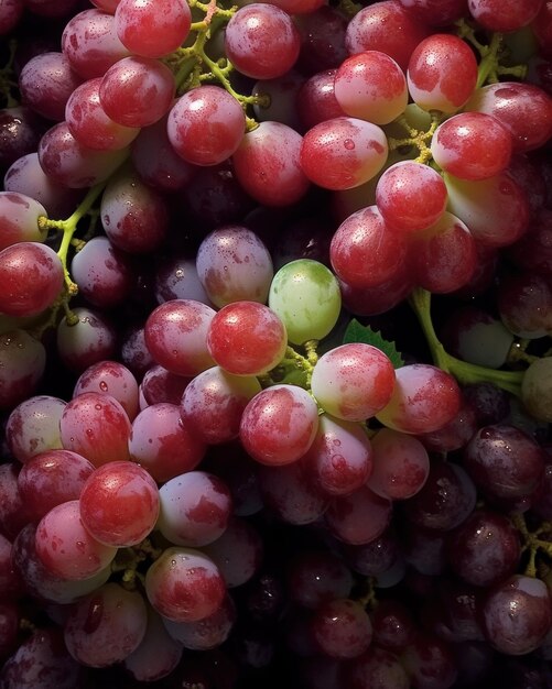 Delicious_dark_and_green_grapes_upclose_