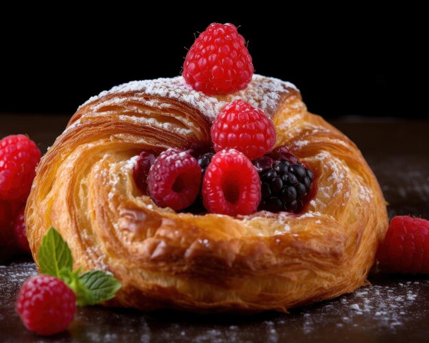 Delicious_Viennoiserie_with_mix_berry_Viennoiserie_are_French