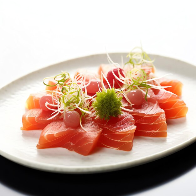 Delicius Sashimi Combo Fresco con condimento di frutti di mare giapponesi