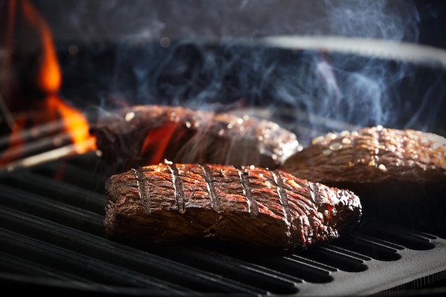 Deliziosa carne cotta alla griglia