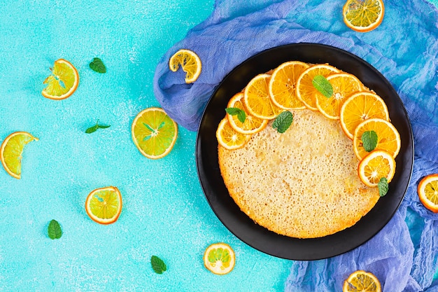 Deliziosa crostata all'arancia fatta in casa