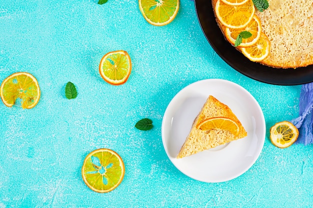 Deliziosa crostata all'arancia fatta in casa