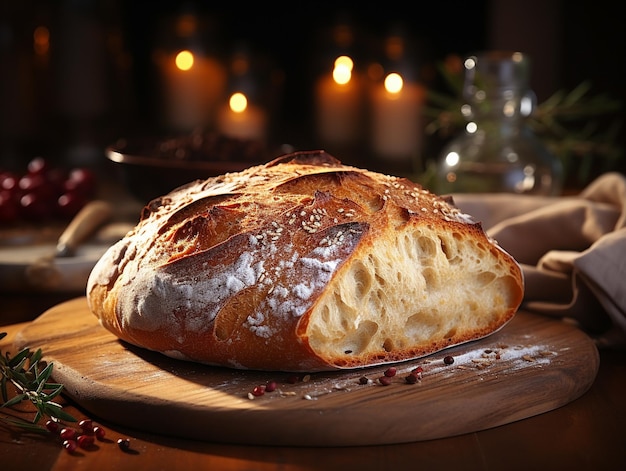 Deliziosa foto di pane da forno