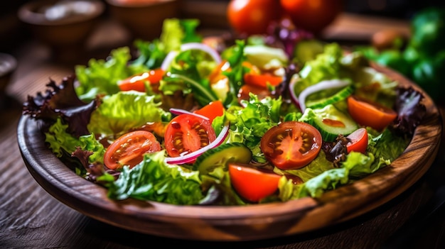 Deliziosa insalata di verdure