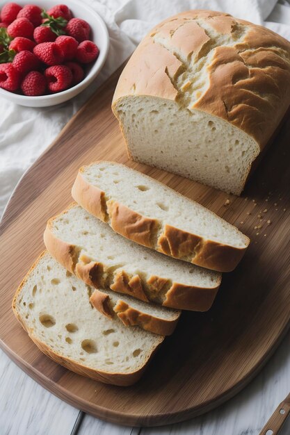 Deliziosa miscela fresca di pane Photo Concept Food
