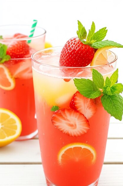 Deliziosa Rainbow Sangria Laranja Bevanda Deliziosa Fragola Limoneta Laranja bevanda