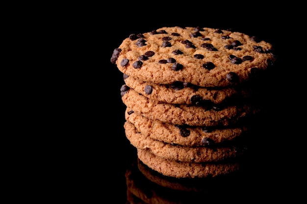 Deliziosi biscotti di farina d'avena fresca