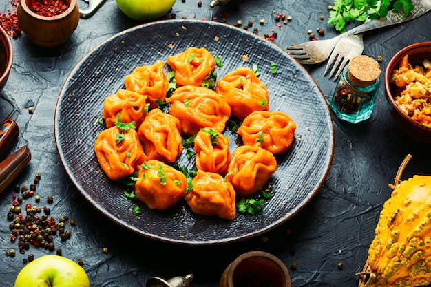 Deliziosi gnocchi con la zucca.