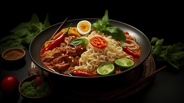 deliziosi noodle indonesiani