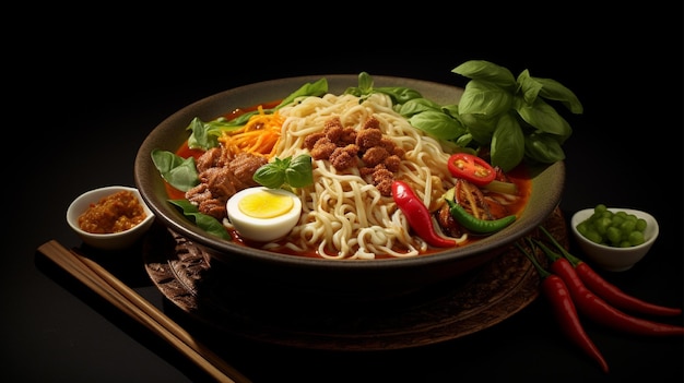 deliziosi noodle indonesiani