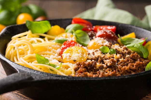 Deliziosi spaghetti alla bolognese