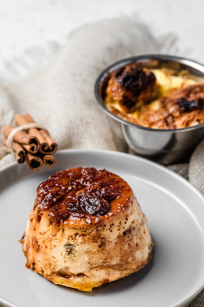 Delizioso budino fatto in casa